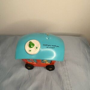 Dr. Seuss Turquoise and Orange Toy Train